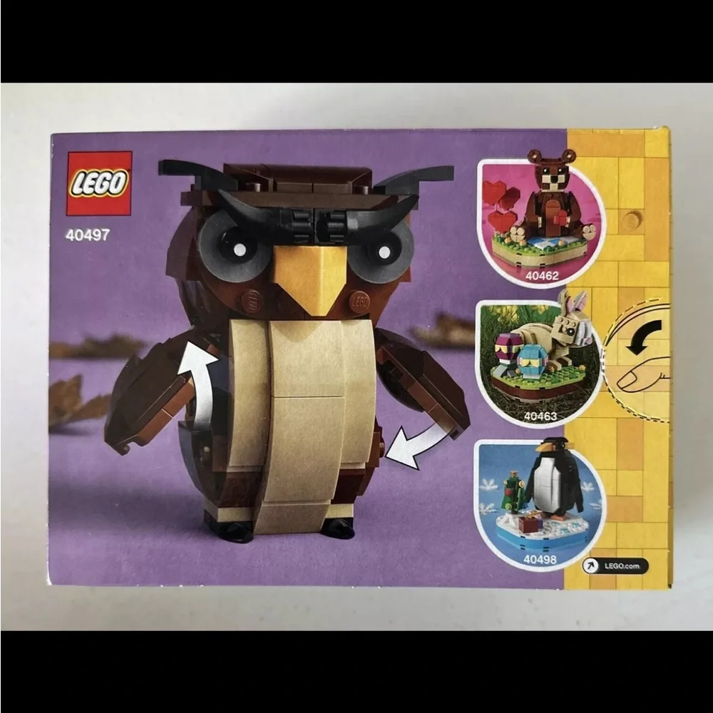 LEGO Halloween 40497: Halloween Owl - 228 Pcs New. Sealed. Retired. Thanksgiving